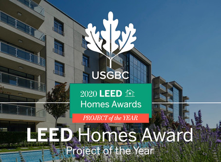 USGBC'Den Yılın Projesi Ödülünü Aldık!