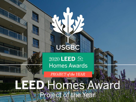 USGBC'Den Yılın Projesi Ödülünü Aldık!