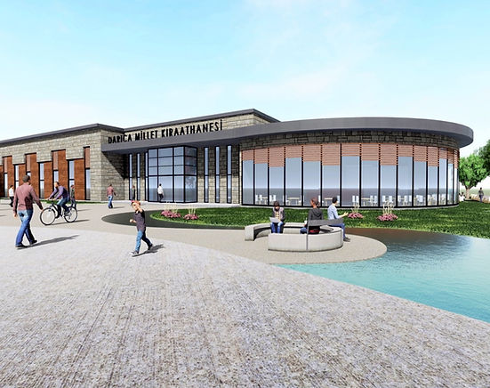 Kocaeli Büyükşehir Belediyesi Darıca Millet Kıraathanesi Binası