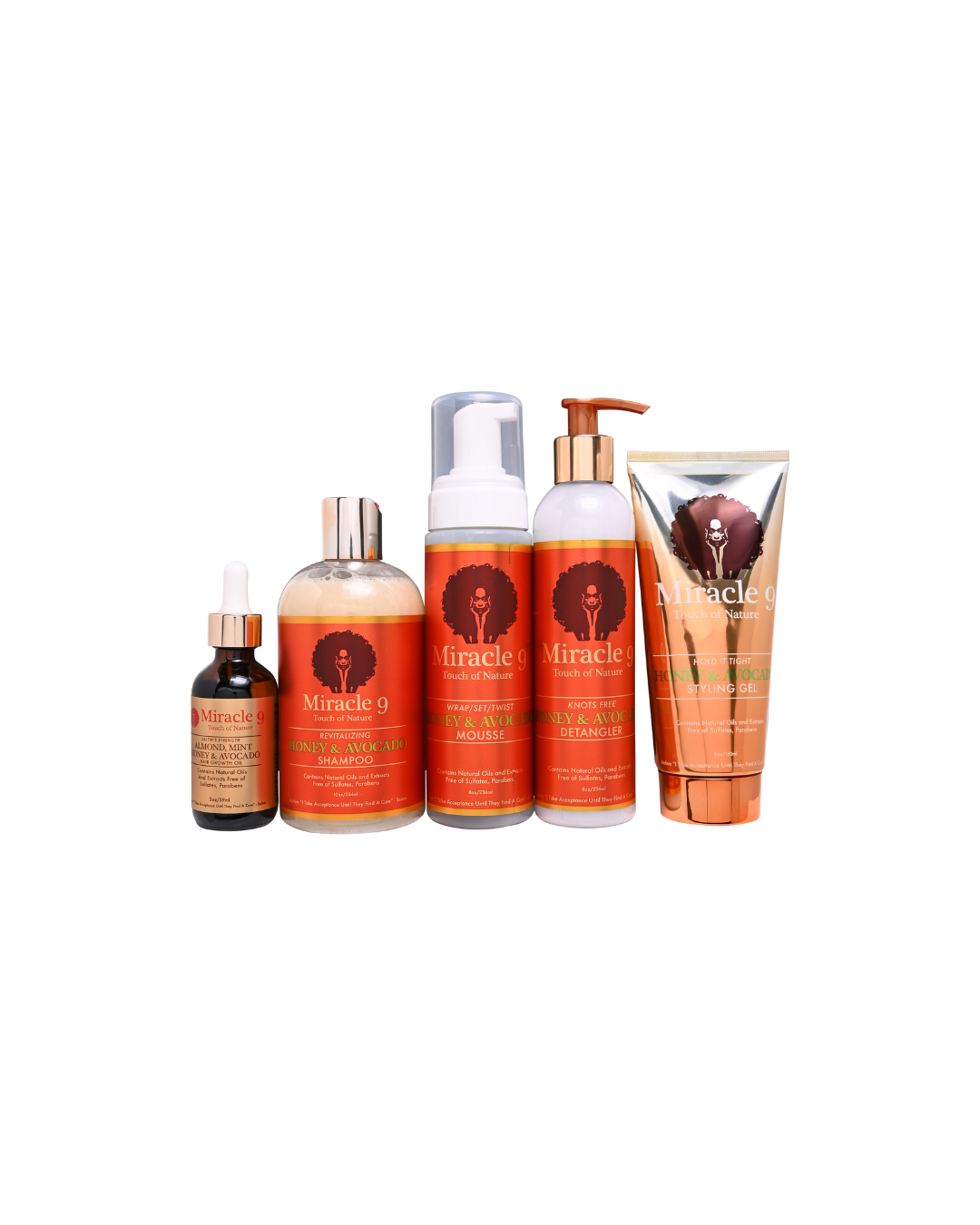 Miracle 9 Honey & Avocado Set