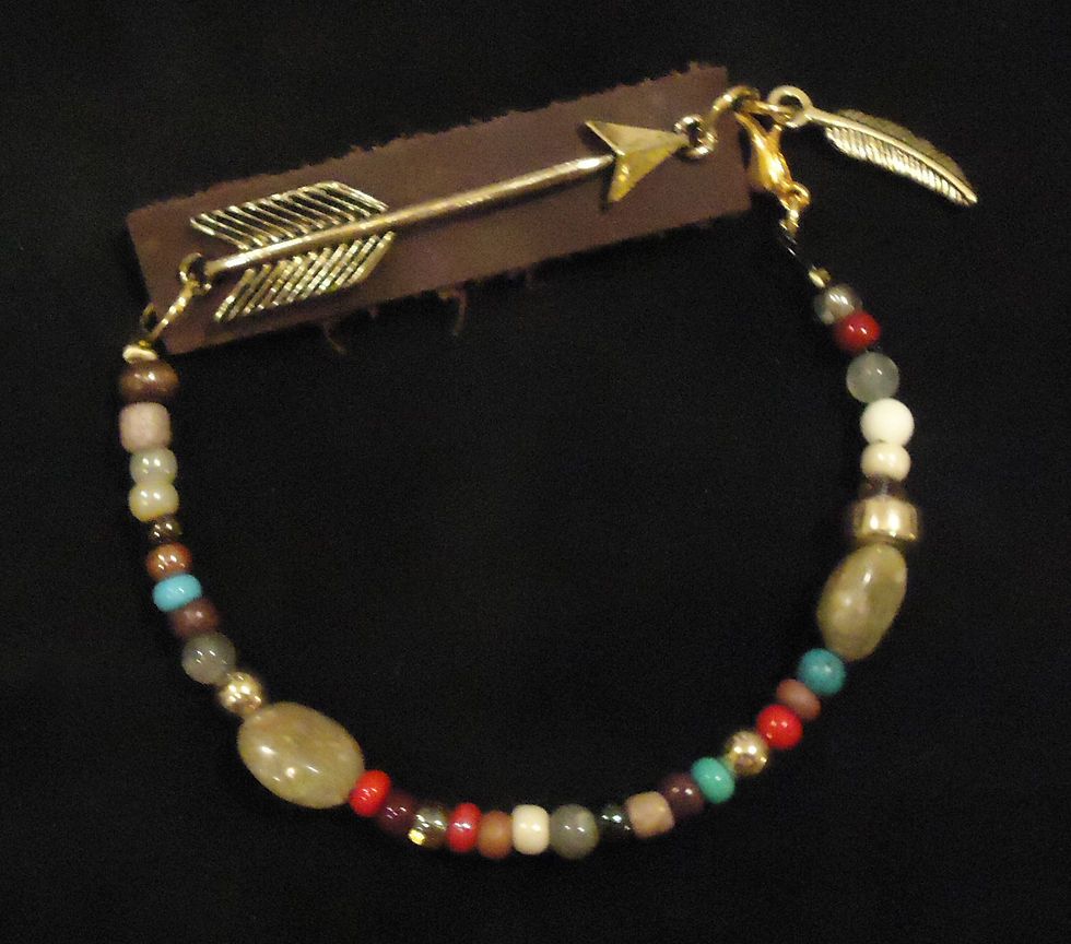 Beaded Arrow Bracelet