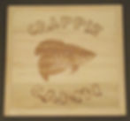 Crappie Cabin Oak Table Top