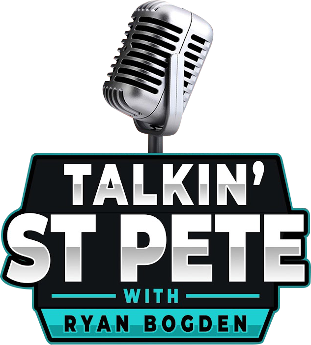 Talkin' St. Pete podcast logo