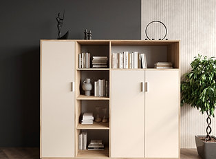 Шафа-стелаж Vervano Сатин