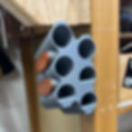 Thumbnail: Filer™ 6 - File and Mandrel Holder and Organizer on a bench empty