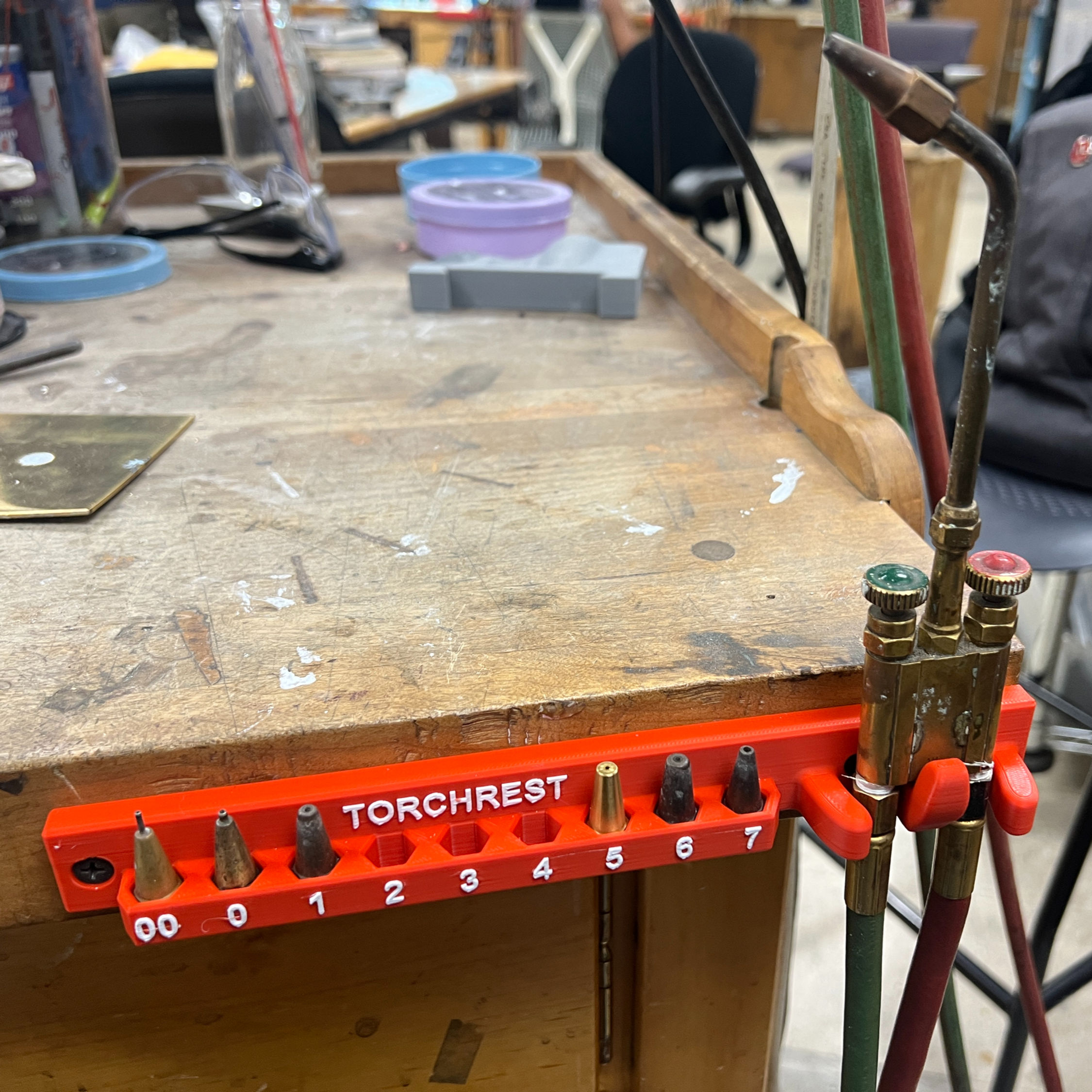 TORCHREST™ - Meco® Midget Torch™ Holder and Tip Organizer