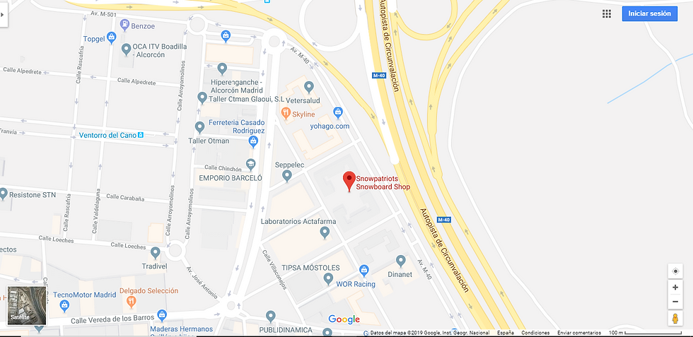 tiendas de snowboard madrid