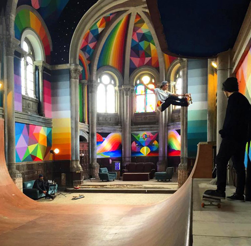 La iglesia Skate