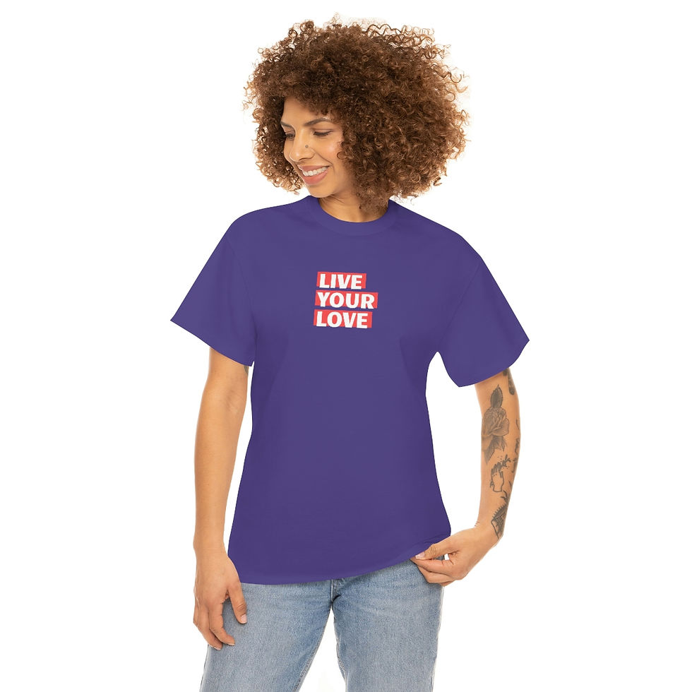 Thumbnail: Live Your Love Unisex Tee-Shirt