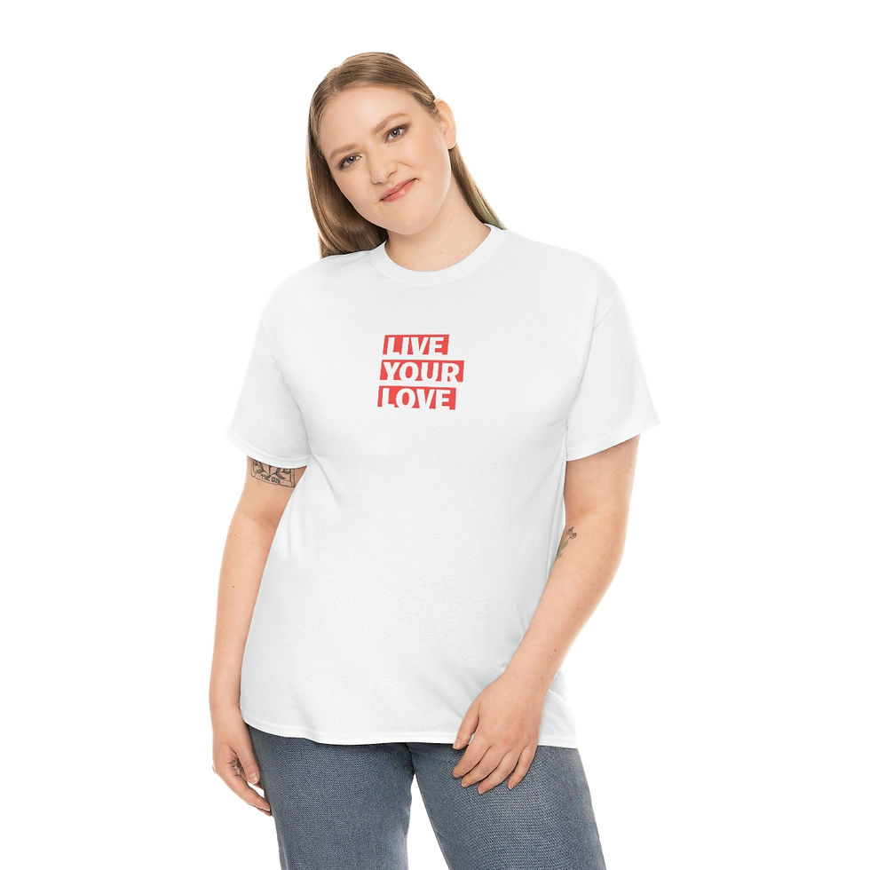 Thumbnail: Live Your Love Unisex Tee-Shirt