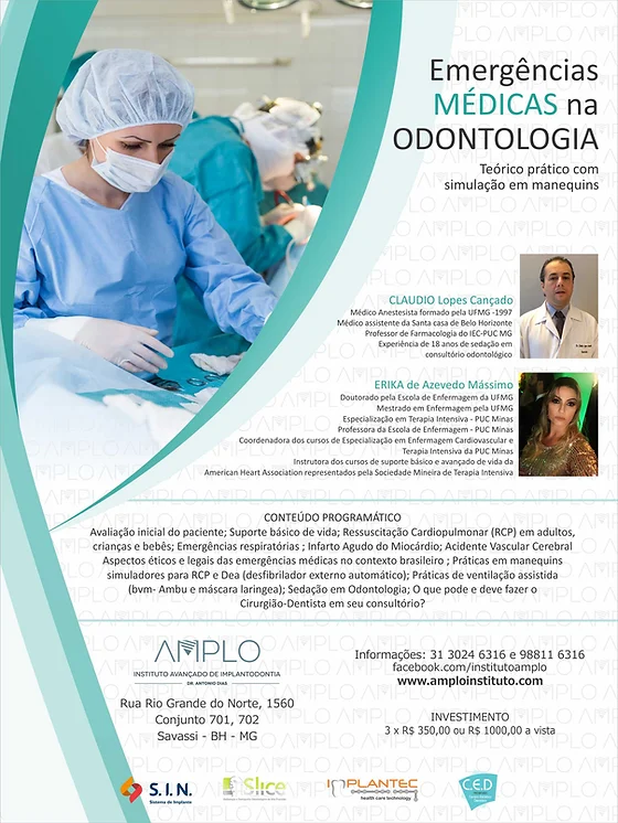 Curso De Emergencias Medicas Na Odontologia Belo Horizonte