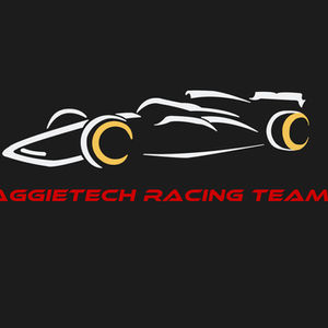 eam banner design for AggieTech Racing, representing the Formula SAE gasoline project at NMSU.