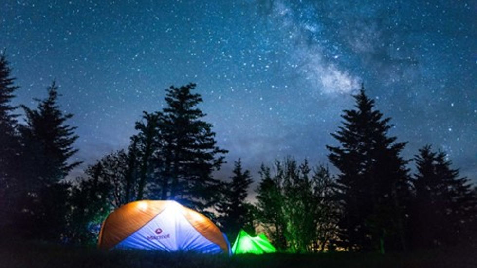 Camping in Pisgah National Forest