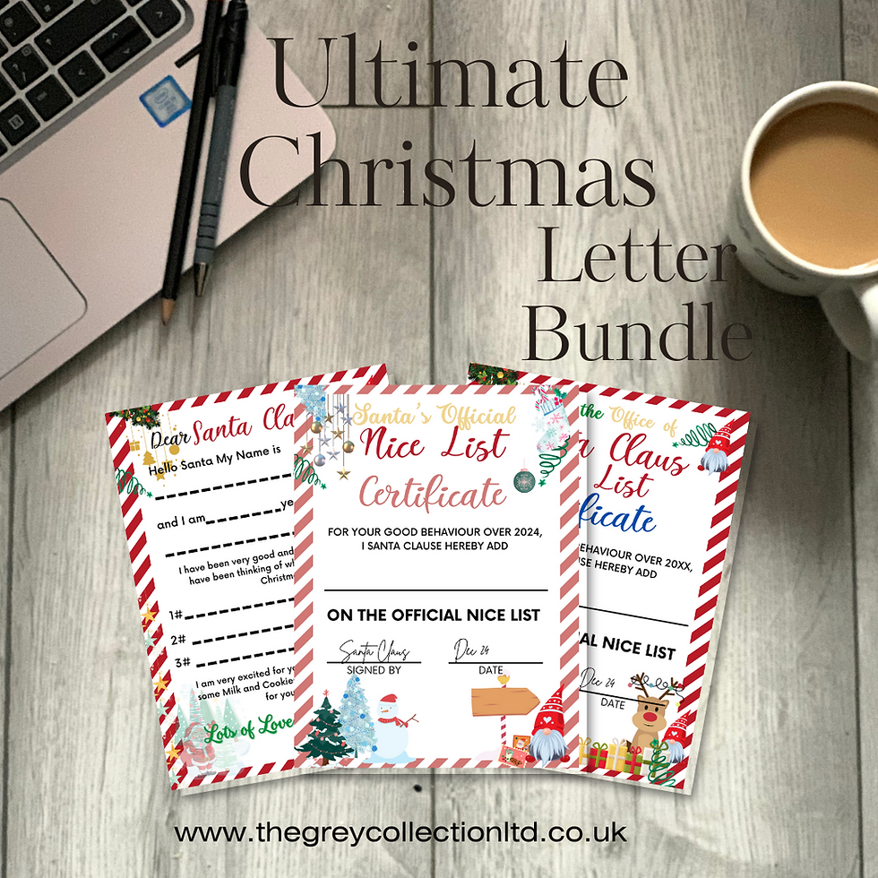 Thumbnail: Gorgeous Christmas Activity bundle | Printable Santa Letter Bundle