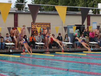 Boys Swimming “Pushing Each Other to Do Our Best”