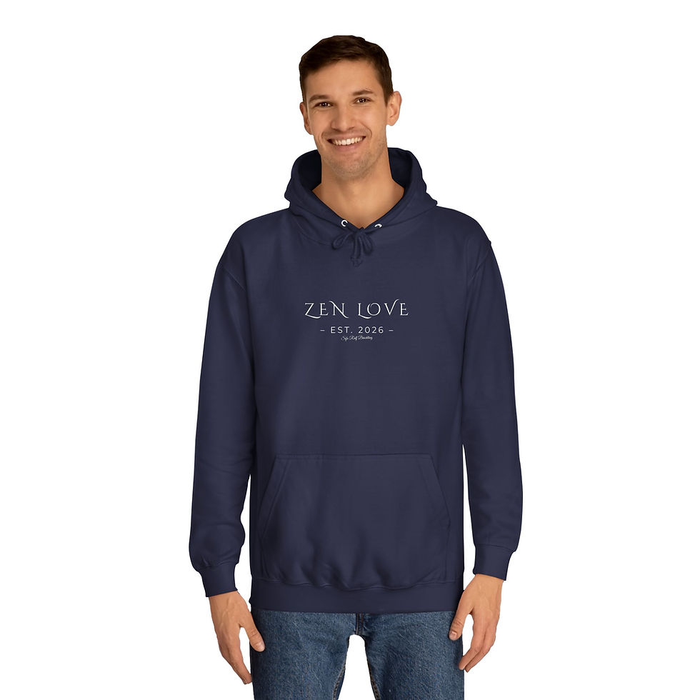 Miniaturbild: Zen Love Label — Unisex, Classic Hoodie, front print. Small back print Label 