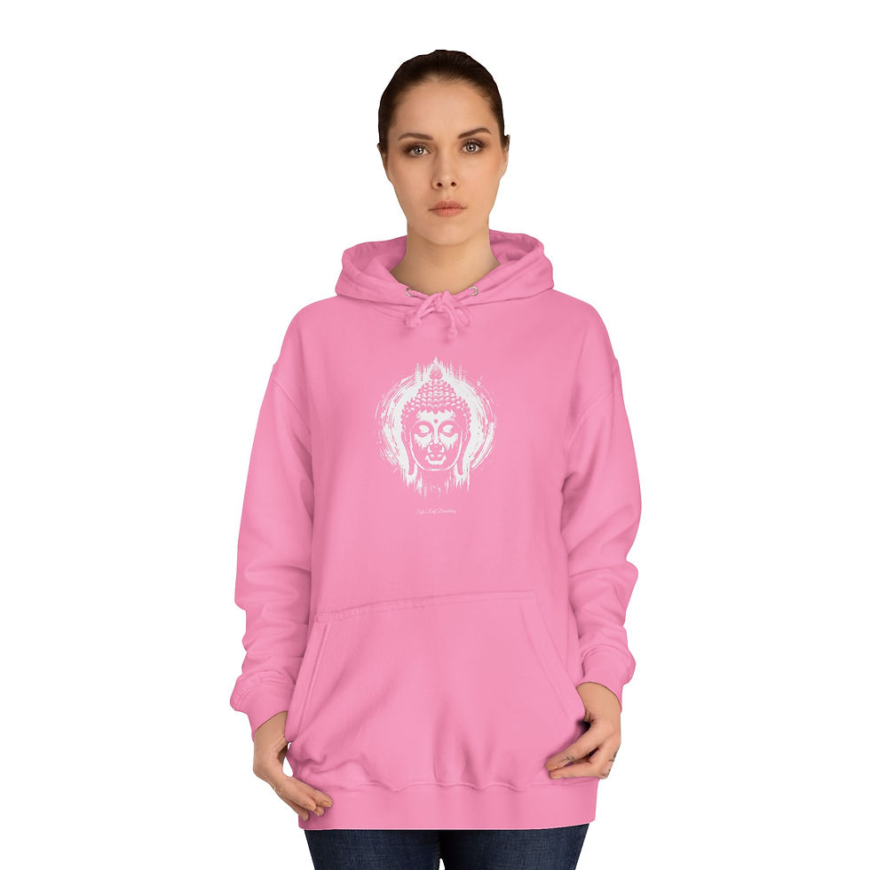 Miniaturbild: Buddha Shine Hoodie — Unisex, Classic Hoodie, front print Small back print Label