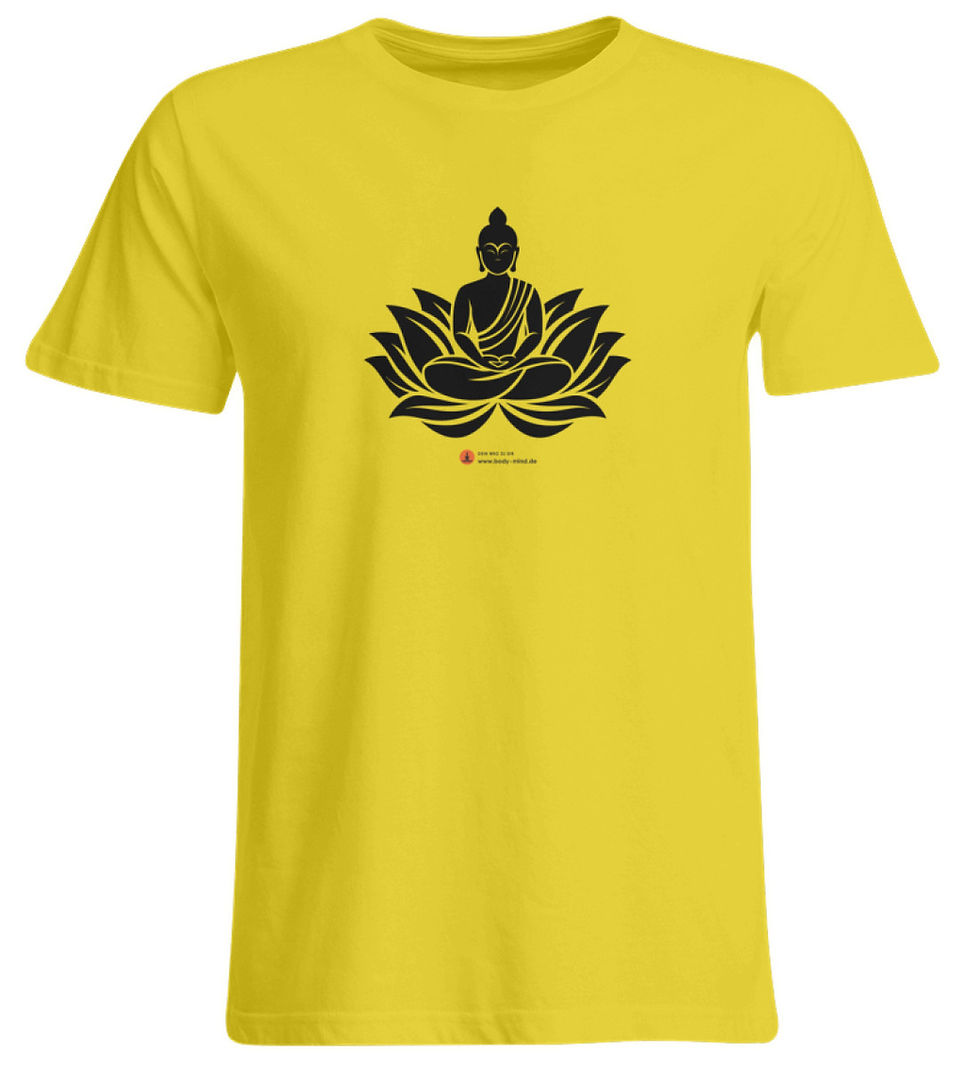 Buddha Blüte - Unisex Übergrößenshirt