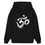 Miniaturbild: OM - Unisex Oversize bio Hoodie back print weiß