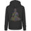 Miniaturbild: Schmetterling Buddha - Unisex bio Hoodie back print weiß