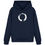 Miniaturbild: Zen Circle - Unisex Basic bio Hoodie front print weiß