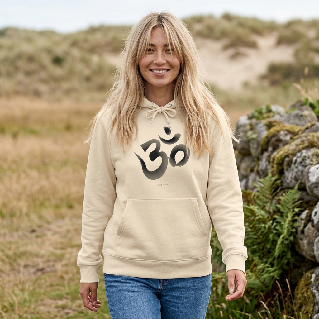 OM Hoodie Premium Unisex Organic Hoodie in herbstlichem Sandton