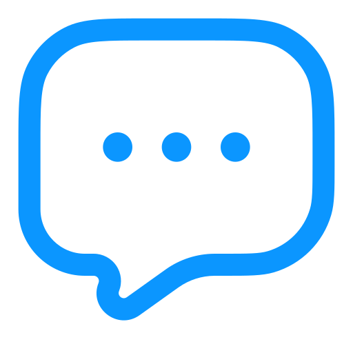 Speech bubble icon representing corporate travel communication
