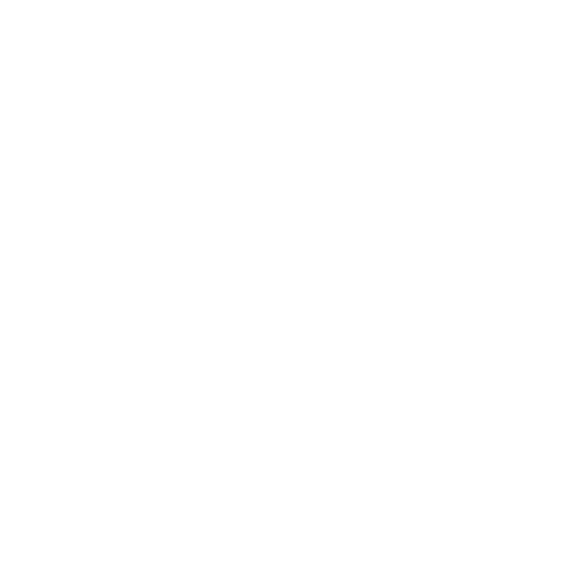 White telescope icon on a tripod