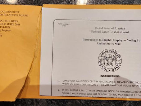 Check your mail box! 