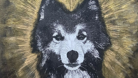 Portrait d'Ambre
Techniques mixtes sur toile
30 cm x 40 cm
2025, Paris