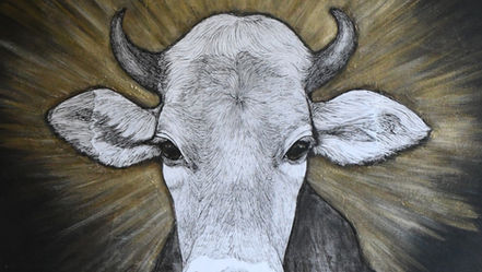 Portrait de Rachel
Techniques mixtes sur toile
80 cm x 60 cm
2023, Paris