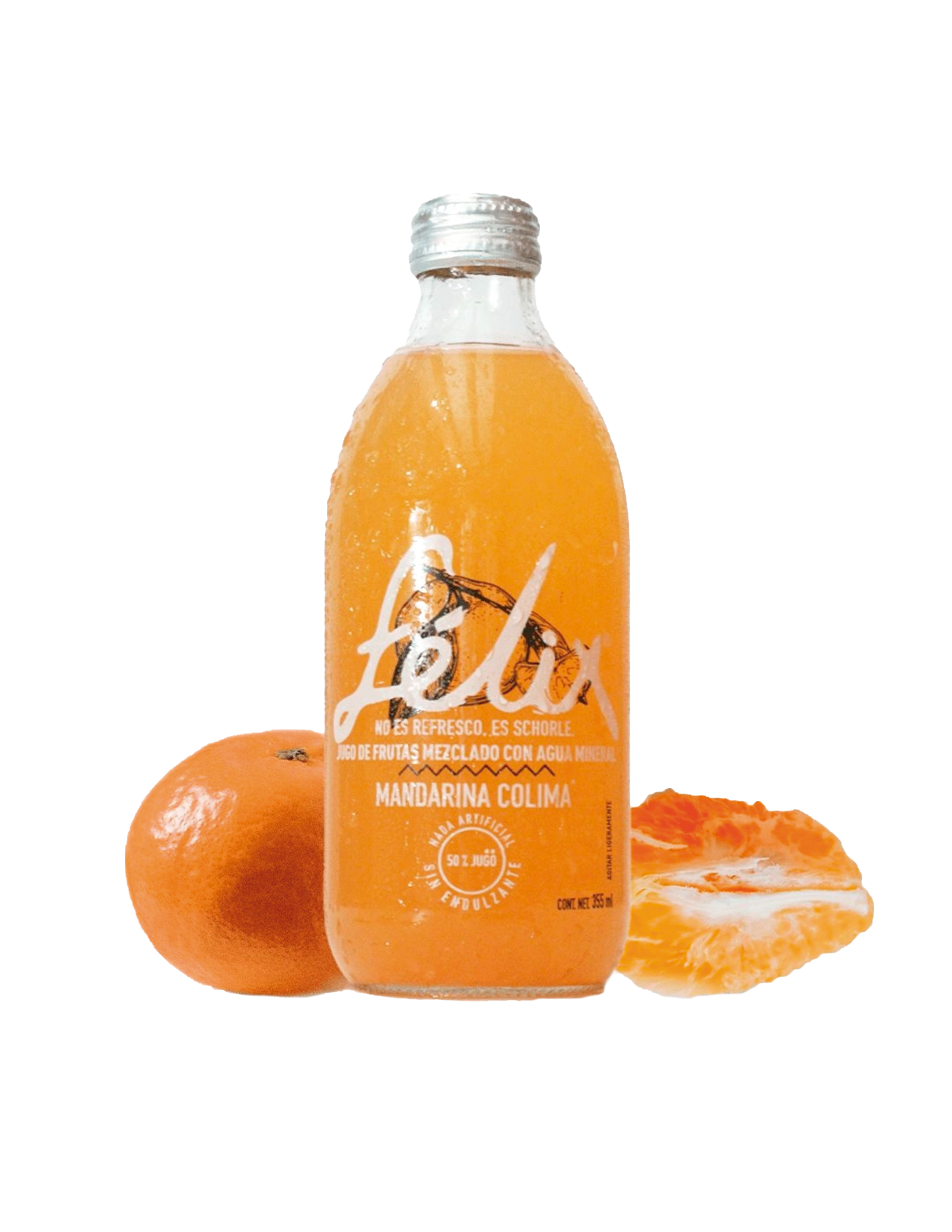 Agua Félix Mandarina Colima 355ml