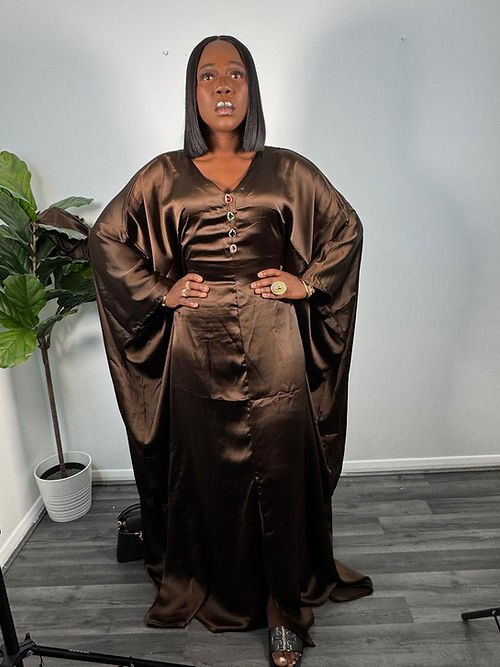 Brown Shimpy Boubou