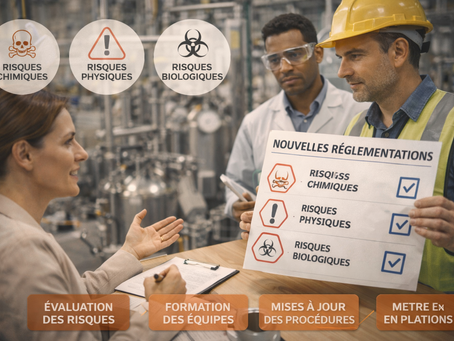 Regulatory developments concerning chemical, physical, and biological risks: what are the operational impacts?