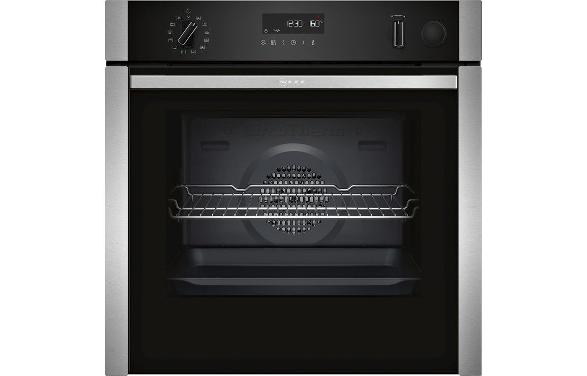 Neff N50 B3AVH4HN1 B/I Single Slide&Hide® Electric Oven w/Added Steam - St/Steel