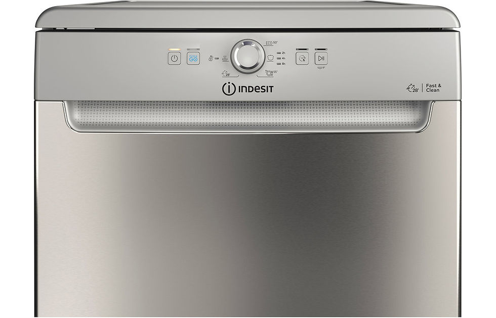 Thumbnail: Indesit DFE 1B19 X UK F/S 13 Place Dishwasher - Silver