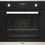Thumbnail: Prima+ PRSO106 Single Electric Fan Oven - Black & St/Steel