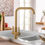 Thumbnail: Abode Pico Quad Monobloc Mixer Tap - Brushed Brass