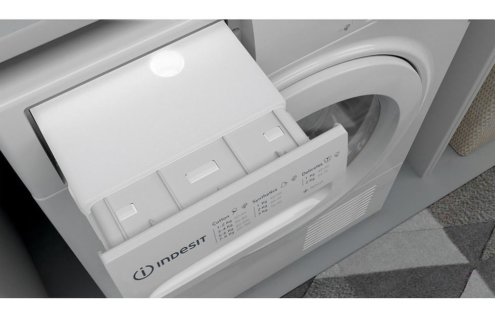 Thumbnail: Indesit I2 D81W UK F/S 8kg Condenser Tumble Dryer - White