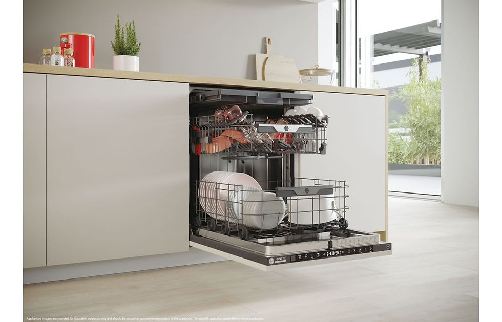 Thumbnail: Hoover H500 HI 6C4S1PTA-80 F/I 16 Place Dishwasher