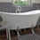 Thumbnail: Blaeu 74 Freestanding 1760x710x775mm 0TH Bath w/Feet