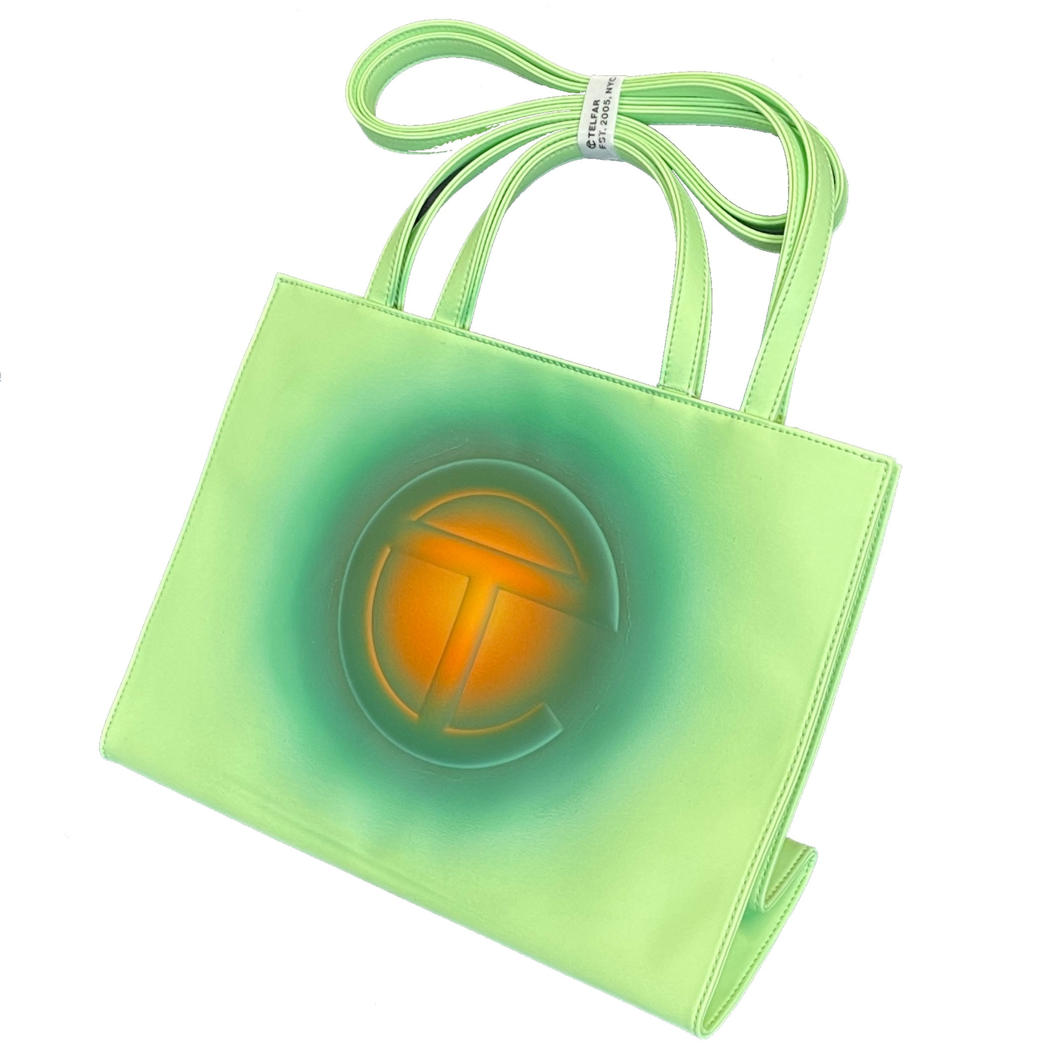 GREEN AURA TELFAR BAG MEDIUM