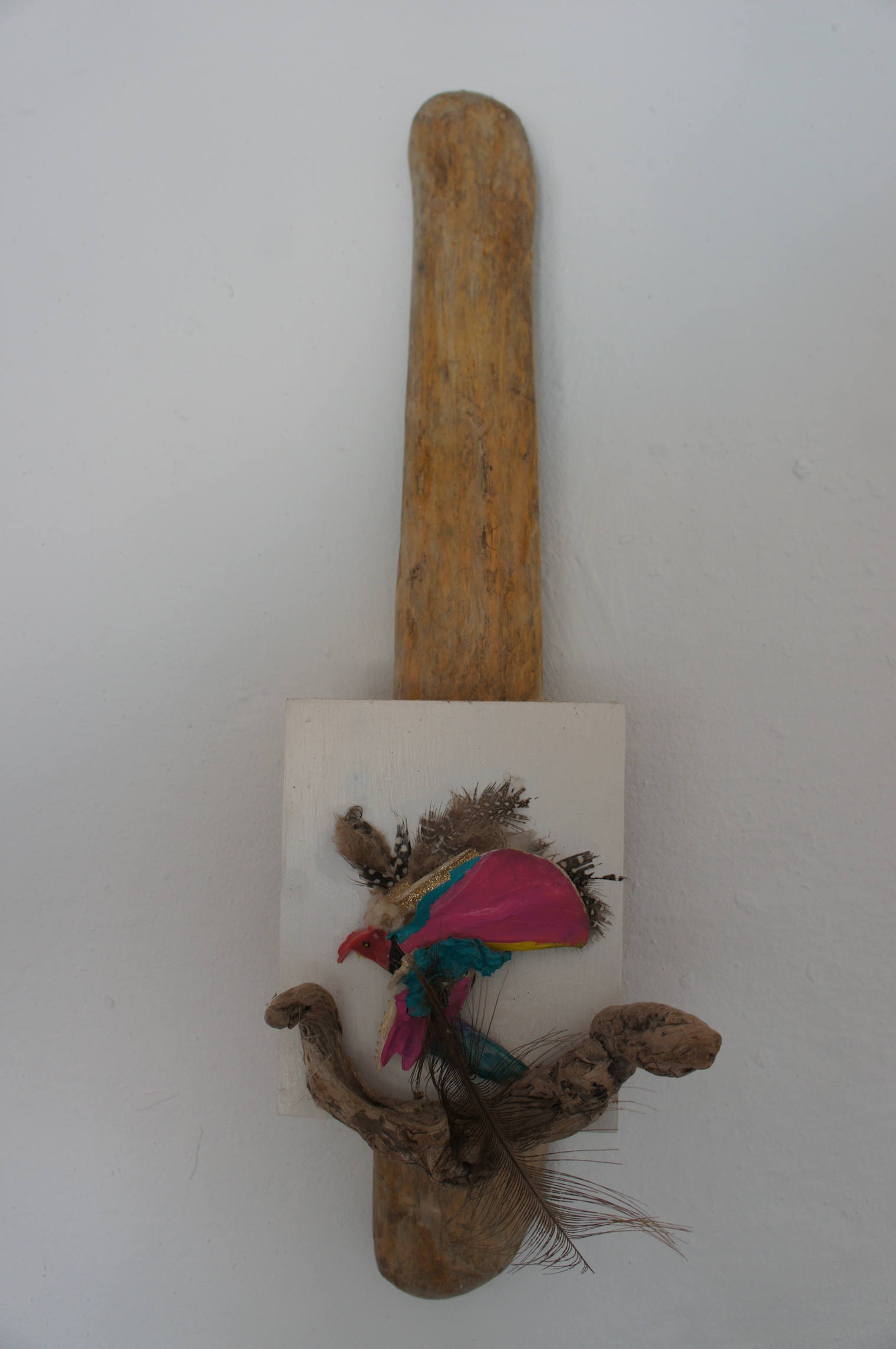 Hada Rosa, disfrasada de pajaro