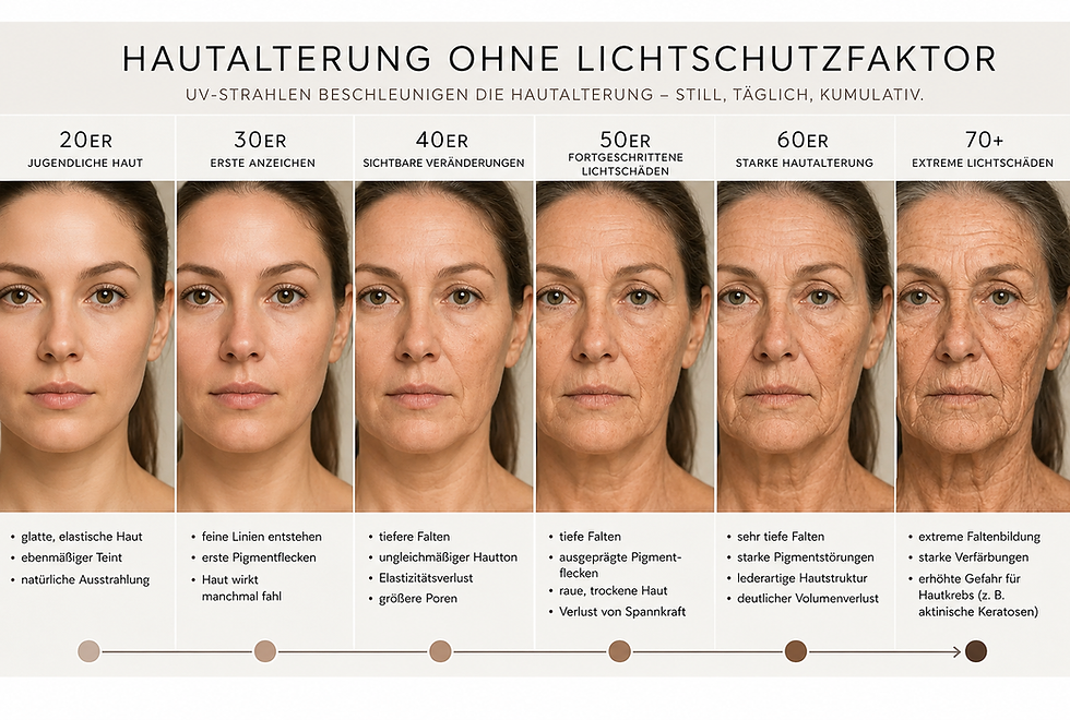 LSF – Der wichtigste Anti-Aging-Schritt für Ihre Haut