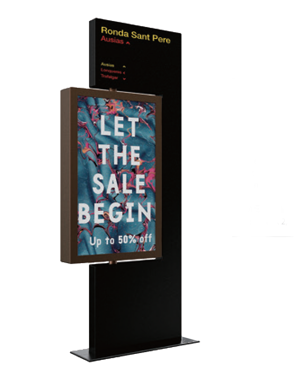 Wayfinding LCD Kiosk