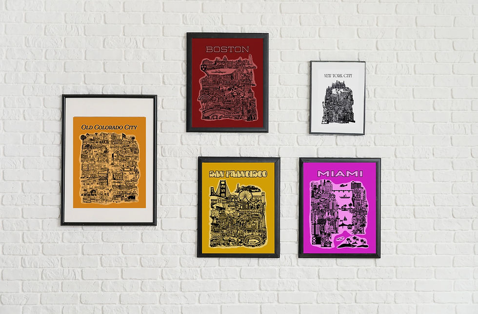 Thumbnail: Boston in Red small print