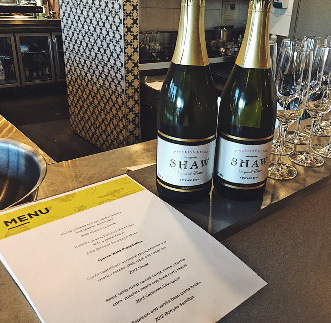 No. 10 Restaurant + Bar and Shaw Vineyard Wine Dinner