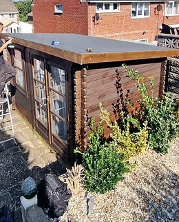Shed roof