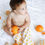 Thumbnail: Organic Swaddle - Saffron