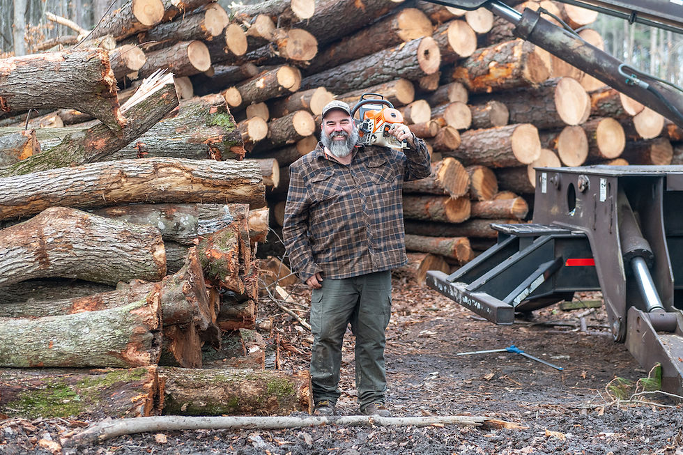 Did you know that a forest management plan only becomes reality through the skill of a professional logger?